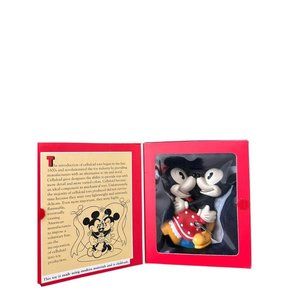 Dancing Mickey & Minnie Wind-Up Toy Schylling New Vintage